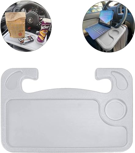 Gray Color Car Steering Wheel Laptop & Dining Tray – Portable Desk