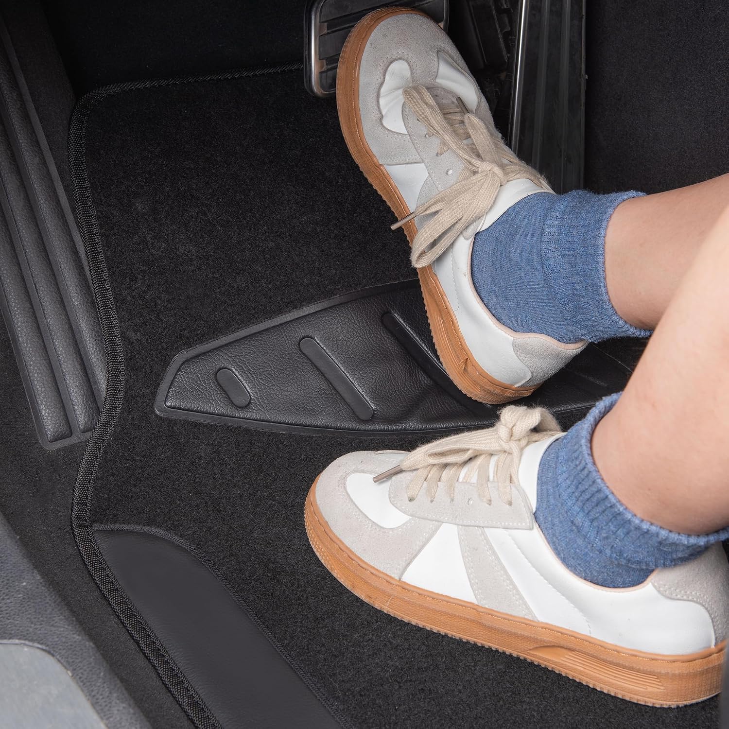 Waterproof Faux Leather Car Floor Mats Set Of 4